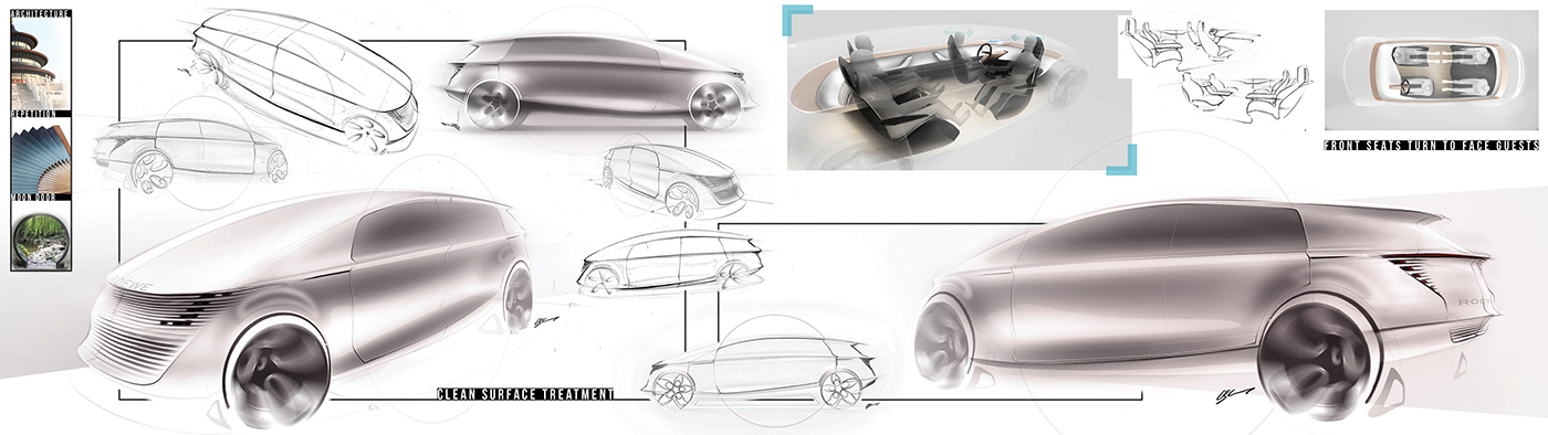 automobile，concept，Render，