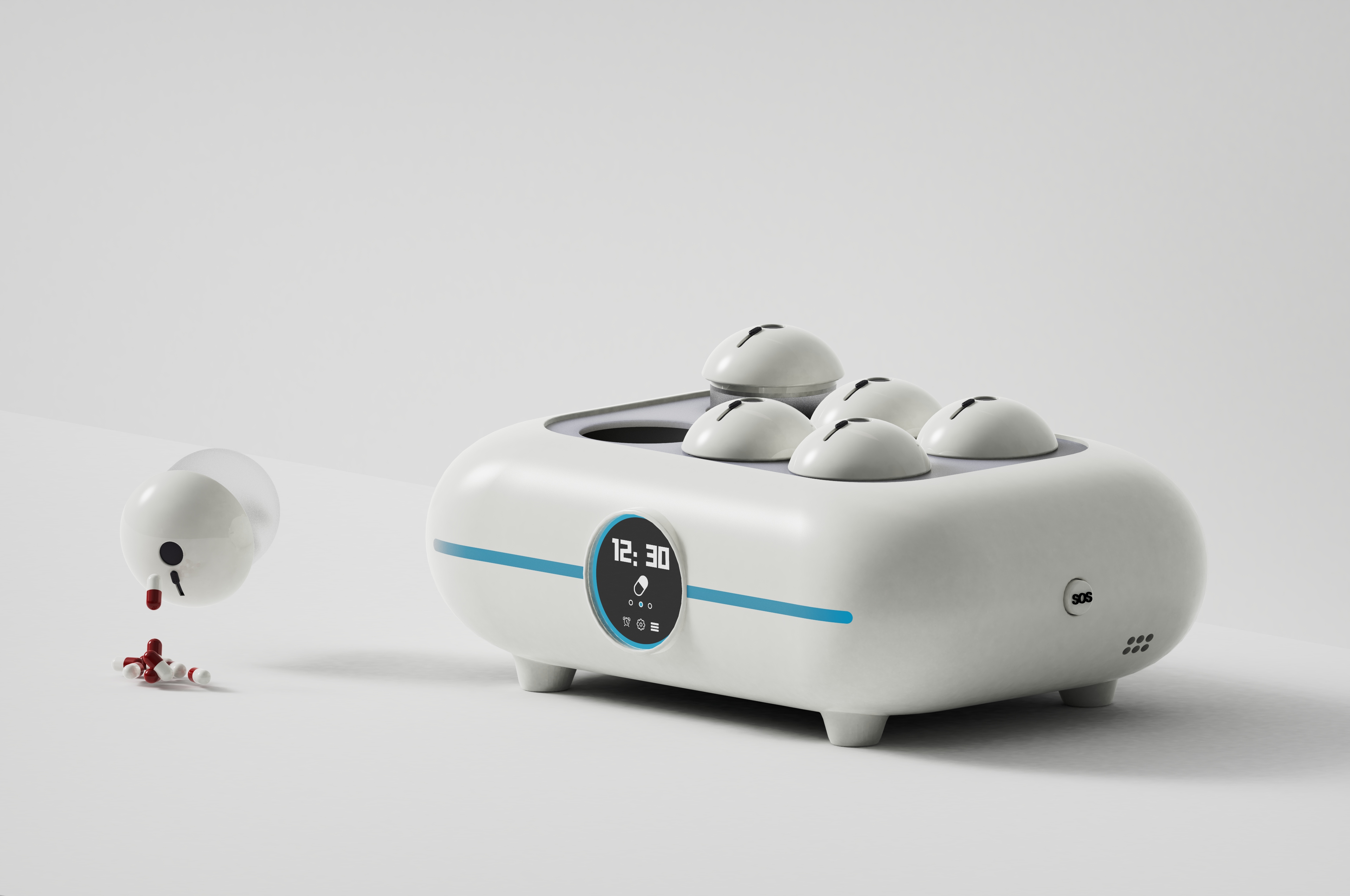 智囊多功能智能药箱20