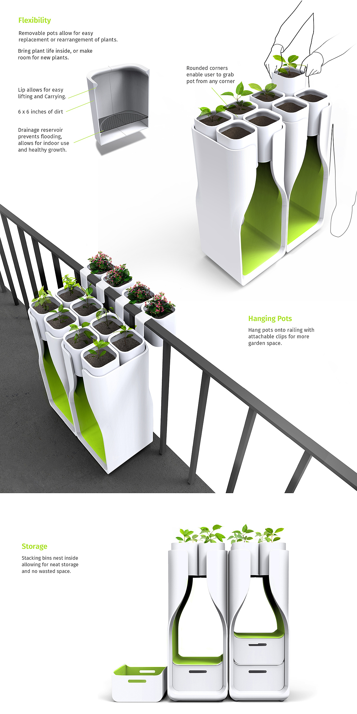 hanging garden，bloom，fresh，