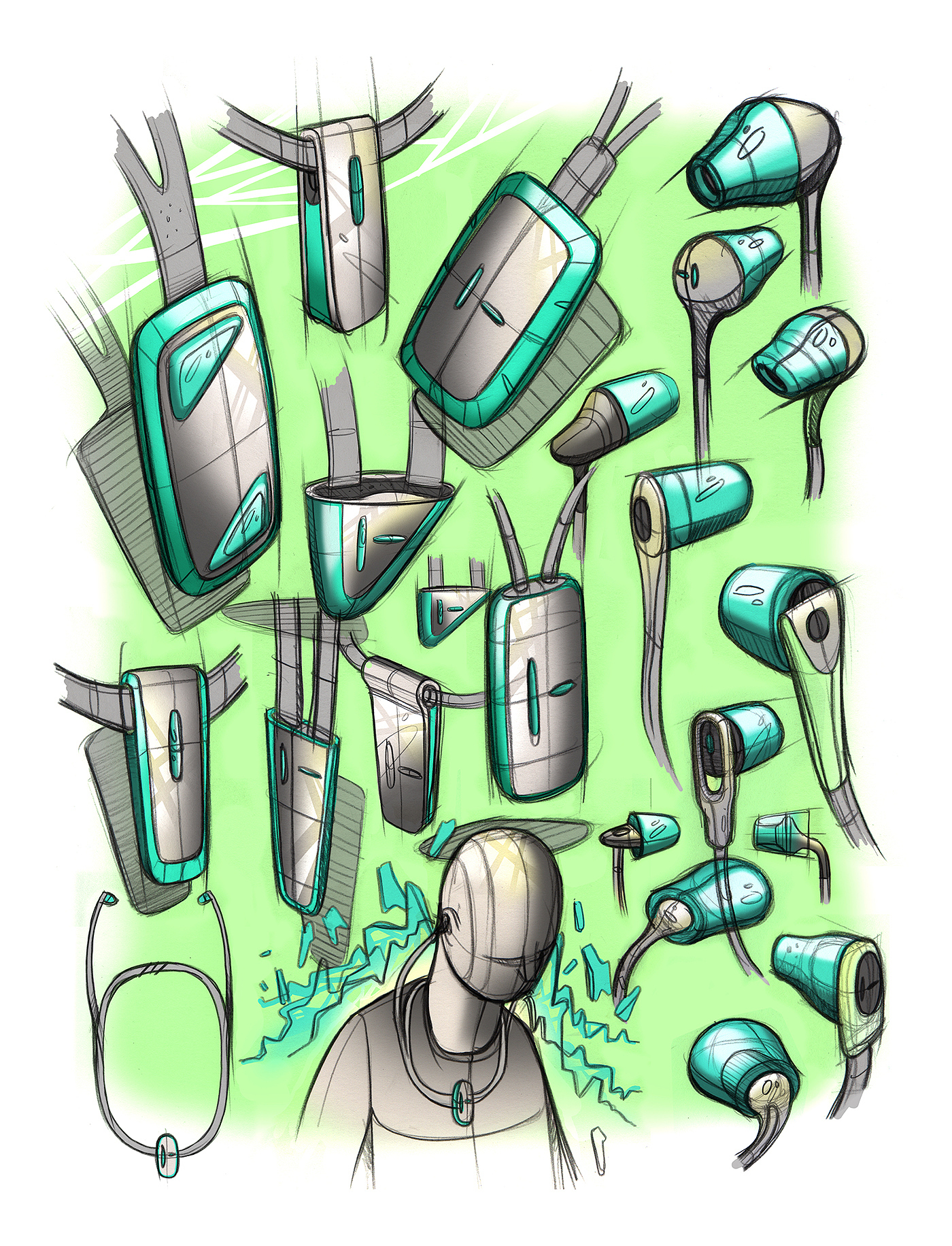 Hand drawn，draft，pretty，