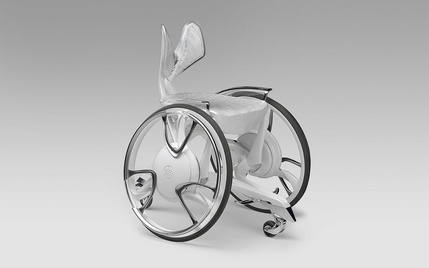 Electric wheelchair，02GEN，appearance，Wheelchair design，wheelchair，Yamaha，