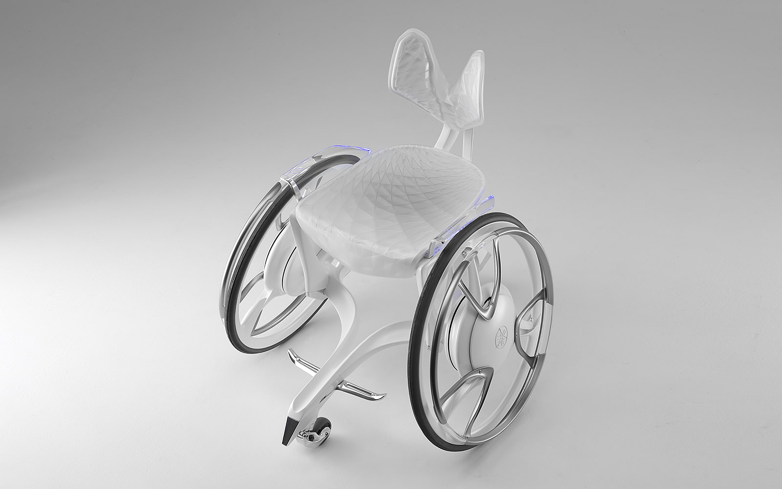 Electric wheelchair，02GEN，appearance，Wheelchair design，wheelchair，Yamaha，