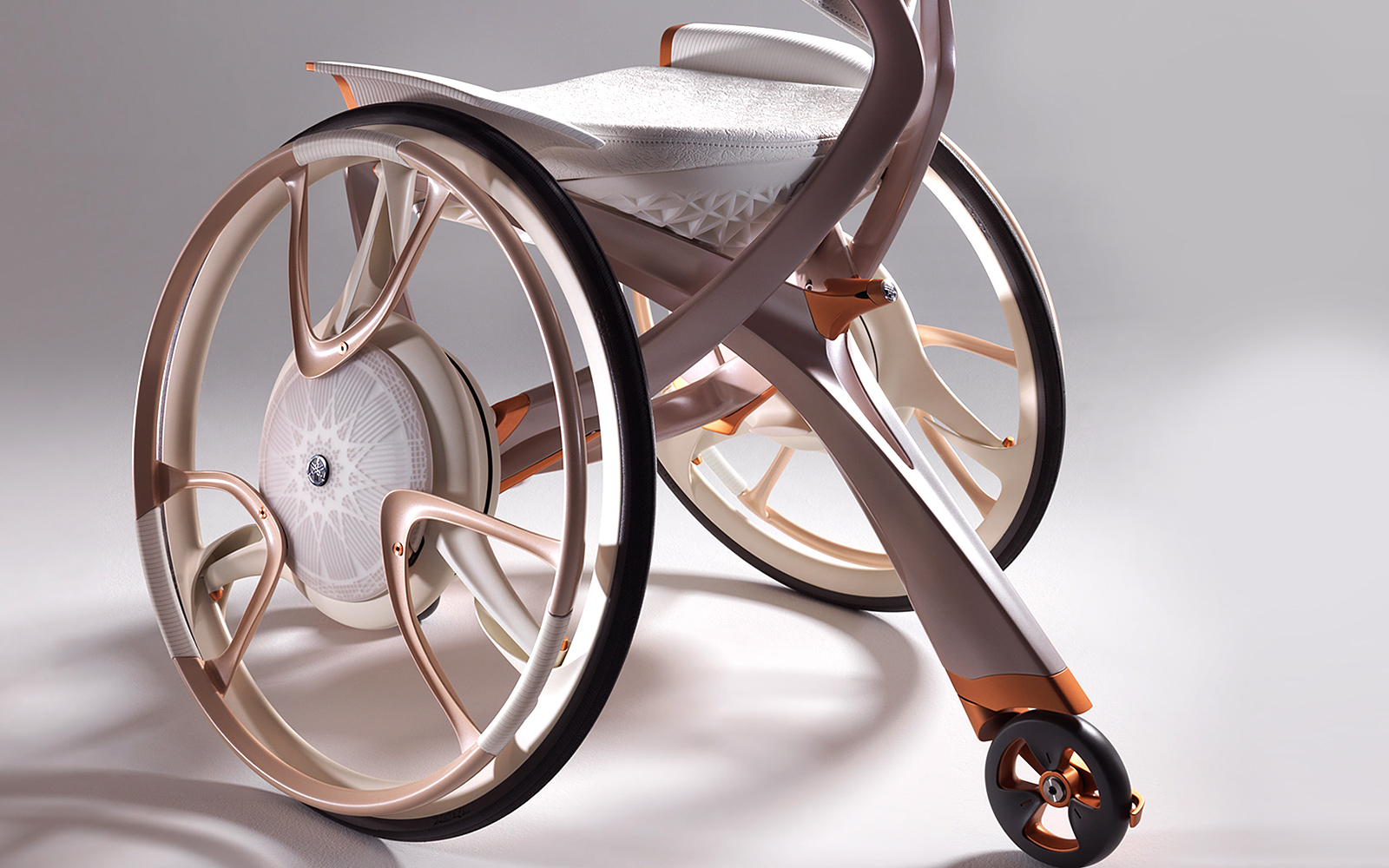 Electric wheelchair，02GEN，appearance，Wheelchair design，wheelchair，Yamaha，