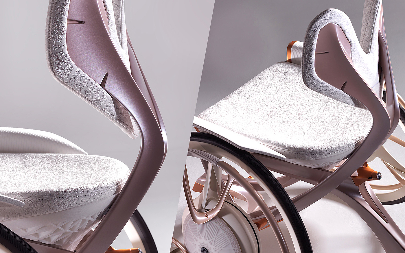 Electric wheelchair，02GEN，appearance，Wheelchair design，wheelchair，Yamaha，