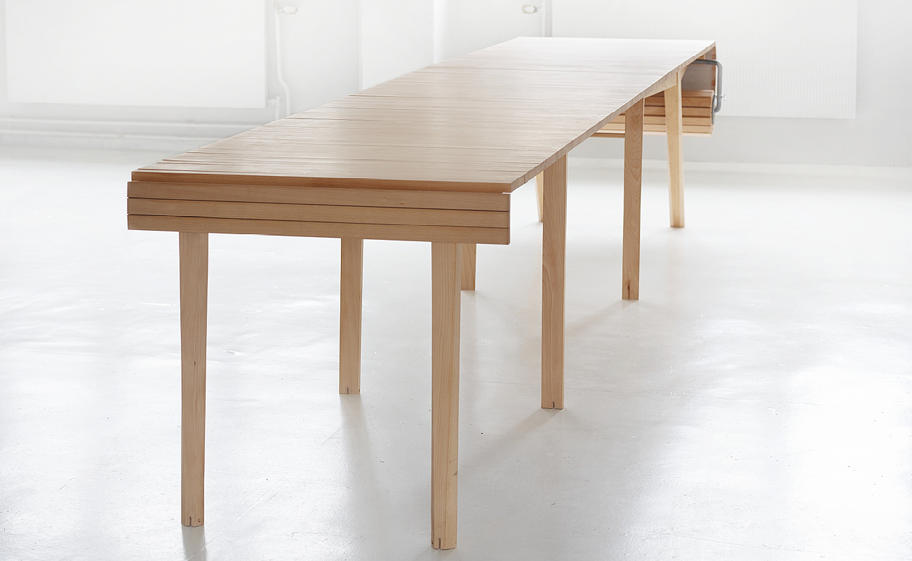 Table，deformation，Roller shutter，furniture design ，