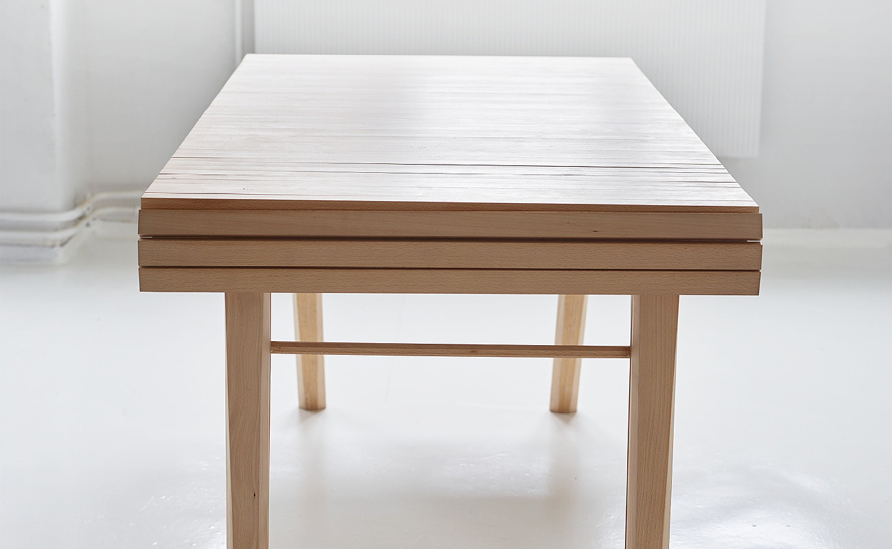Table，deformation，Roller shutter，furniture design ，
