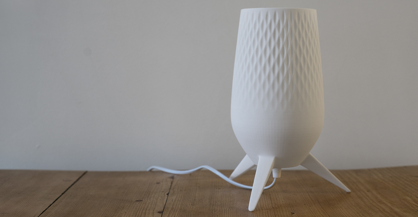 Unibody，3D printing，Desk lamp，No assembly required，