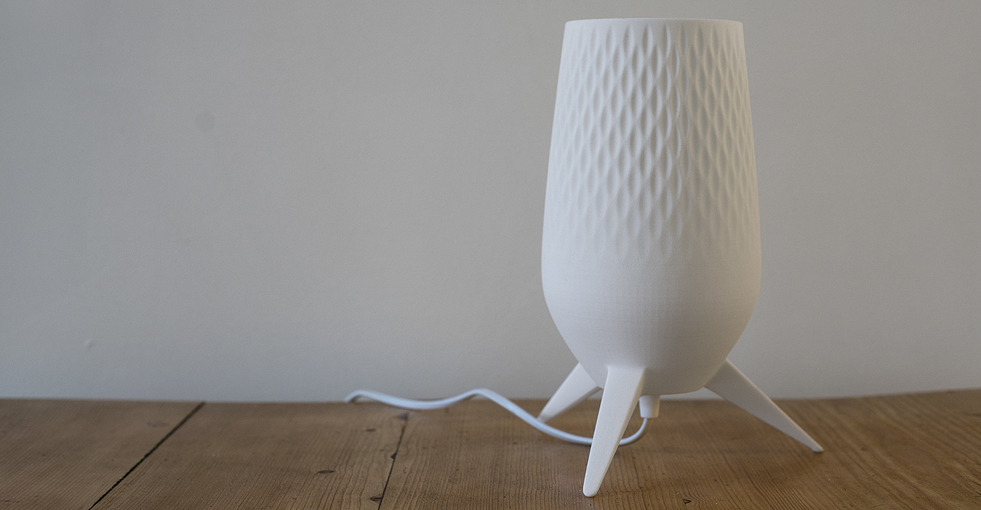 Unibody，3D printing，Desk lamp，No assembly required，