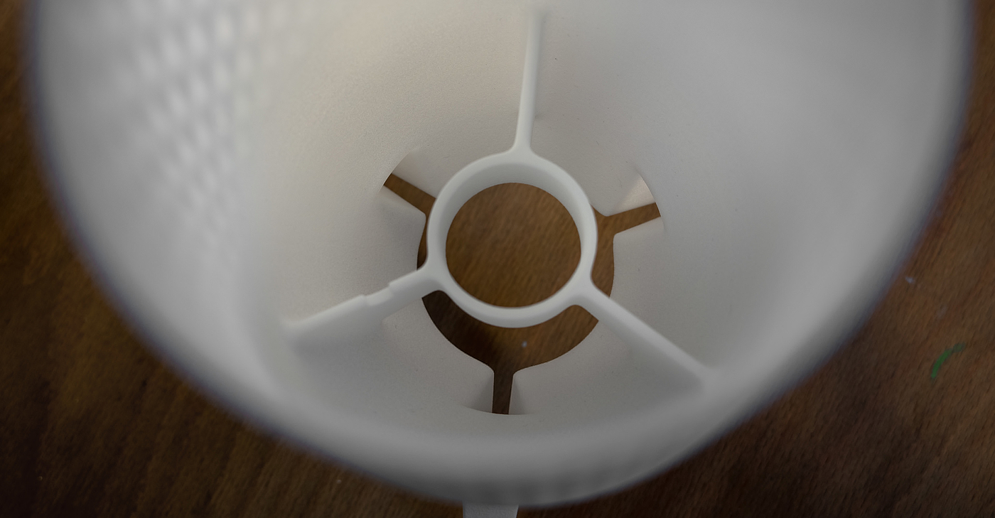 Unibody，3D printing，Desk lamp，No assembly required，