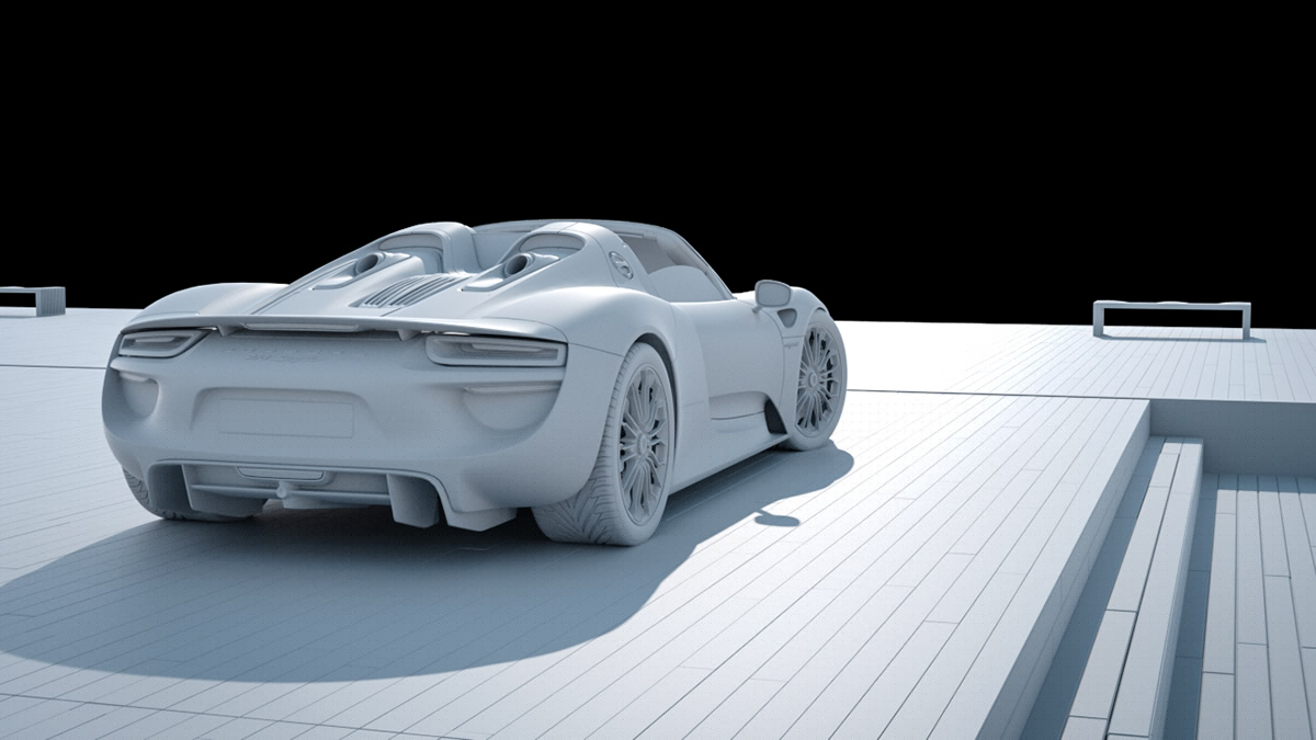 Porsche，Sports car，Spyder，nine hundred and eighteen，