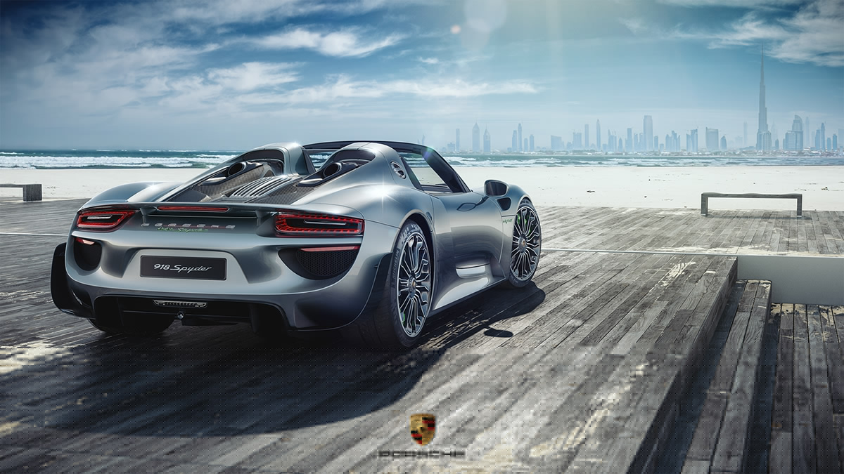 Porsche，Sports car，Spyder，nine hundred and eighteen，