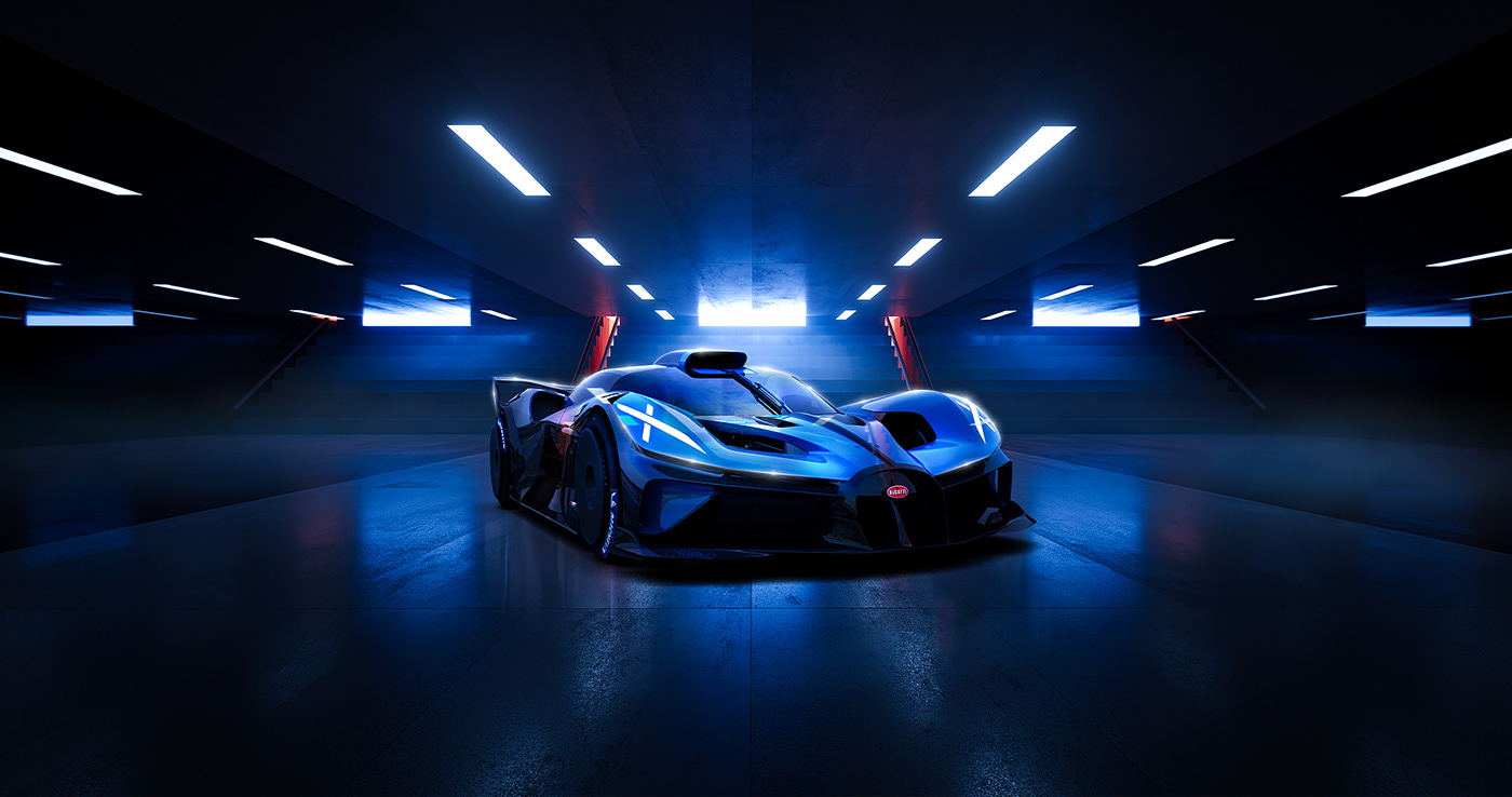 bugattibolide全镜头下的布加迪