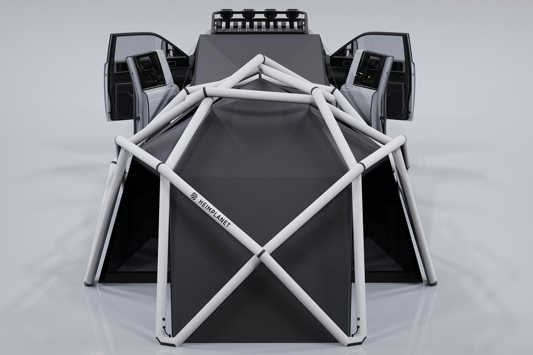 truck，Electric truck，Tent，