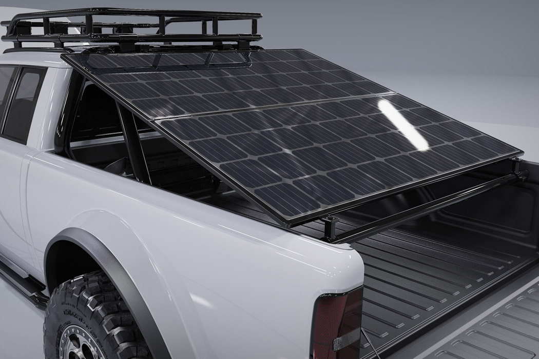 truck，Electric truck，Tent，