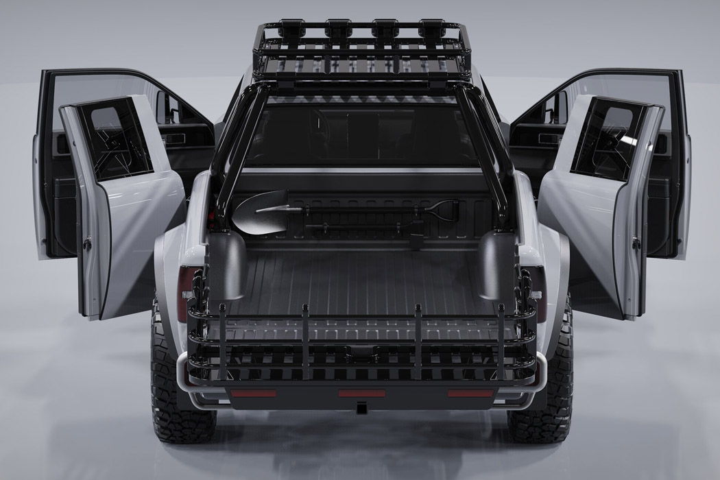 truck，Electric truck，Tent，