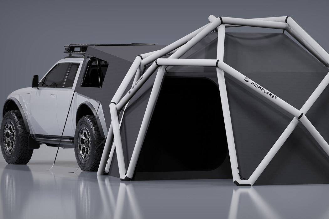 truck，Electric truck，Tent，