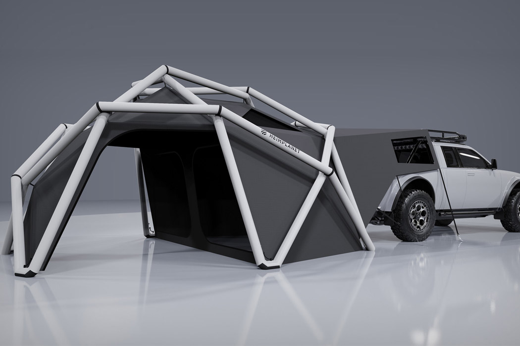 truck，Electric truck，Tent，