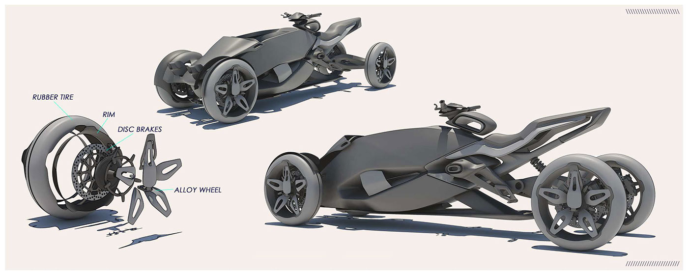 Electric locomotive，concept，Hand drawn，