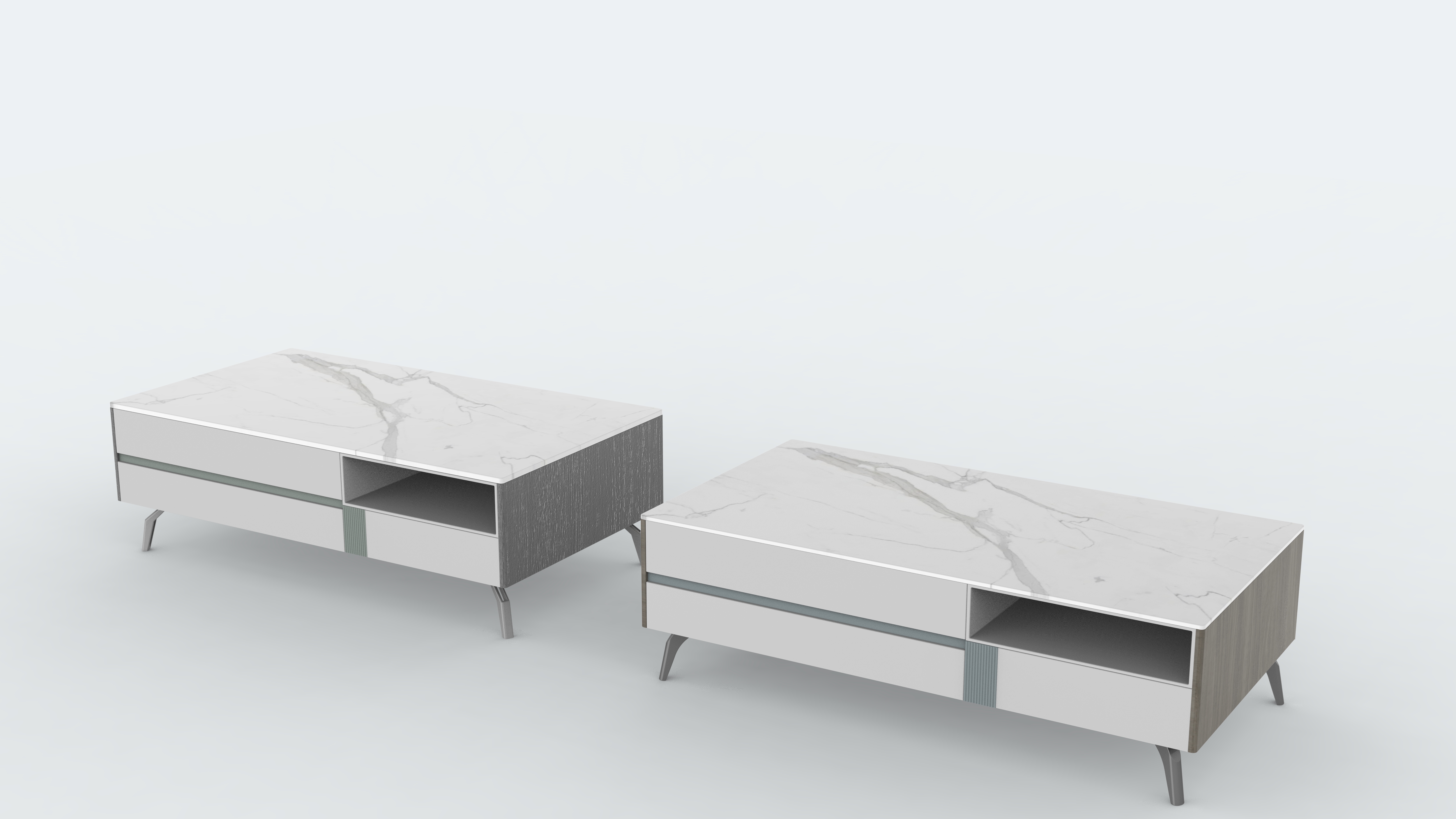 Home design，furniture design ，tea table，TV cabinet，interior space ，