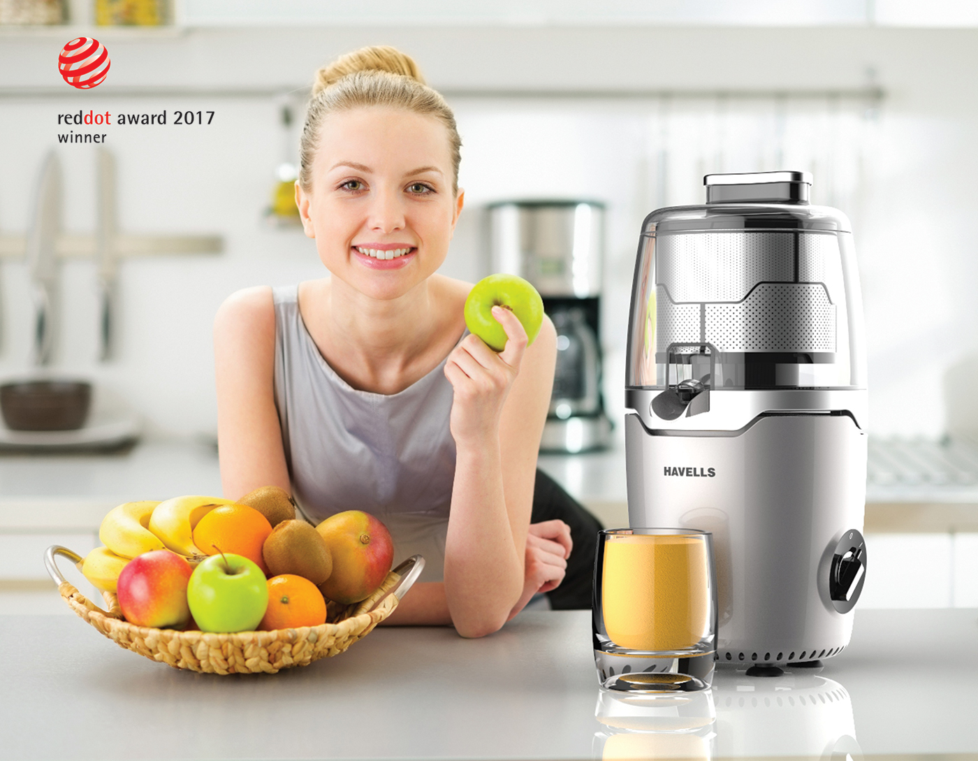 2017 red dot award，Juicer，
