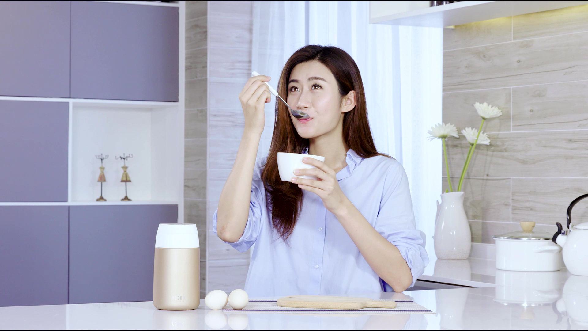 Intelligent stewing beaker, thermos, automatic timing，