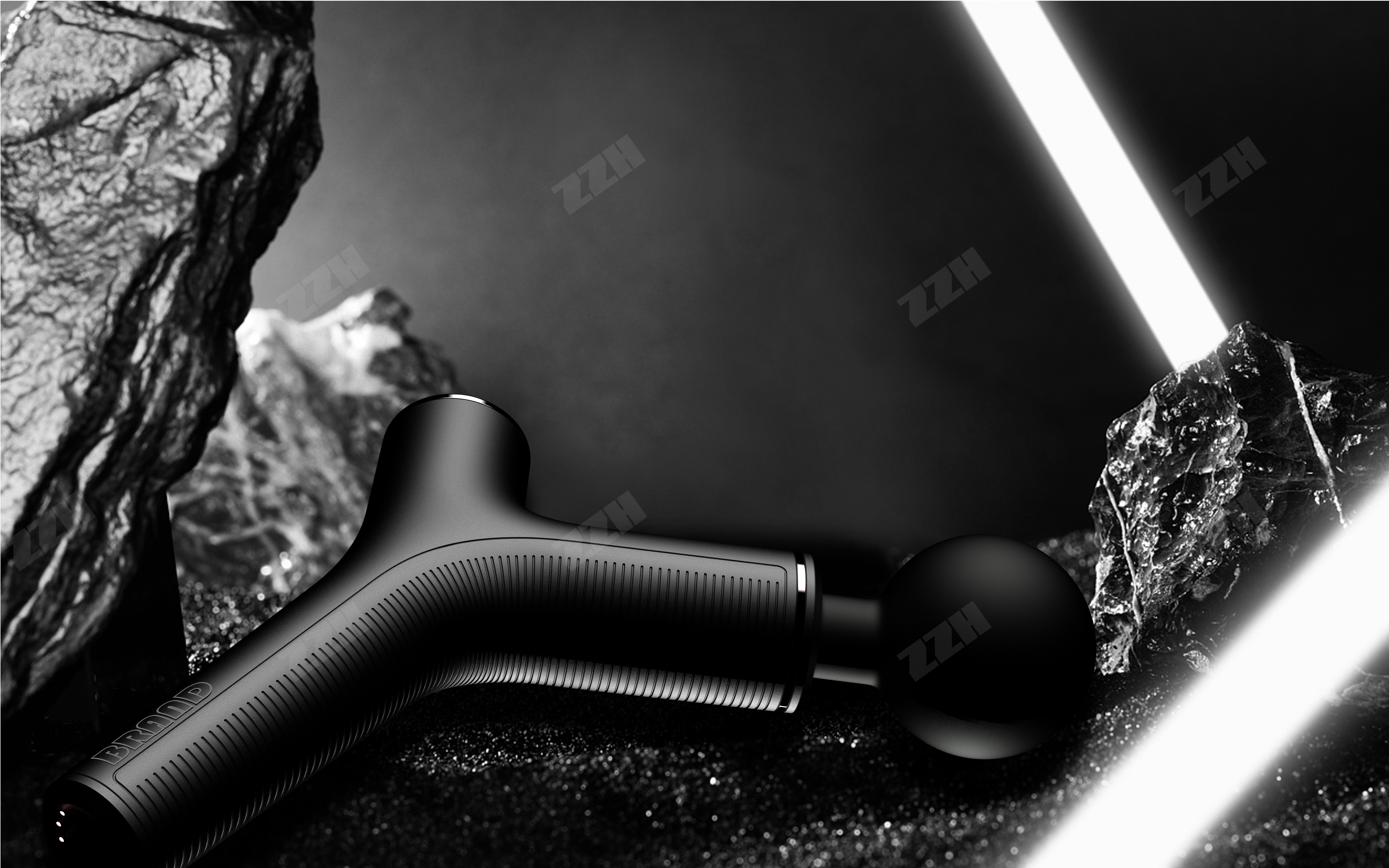 Fascia gun，Letter Y，Branch，