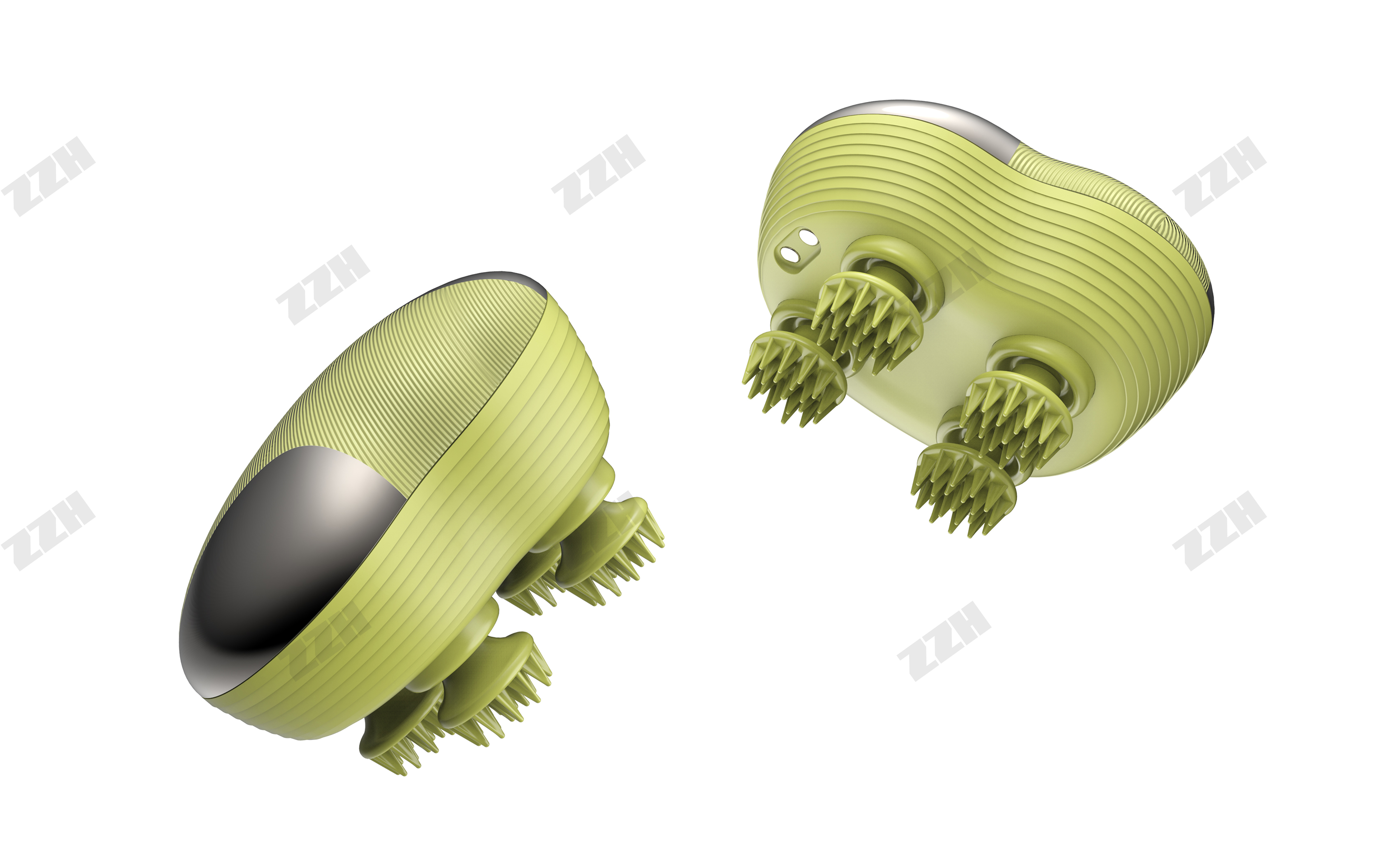 Golden bean，Mushroom，IMEL process，Xiaomi Youpin，Head massage instrument，