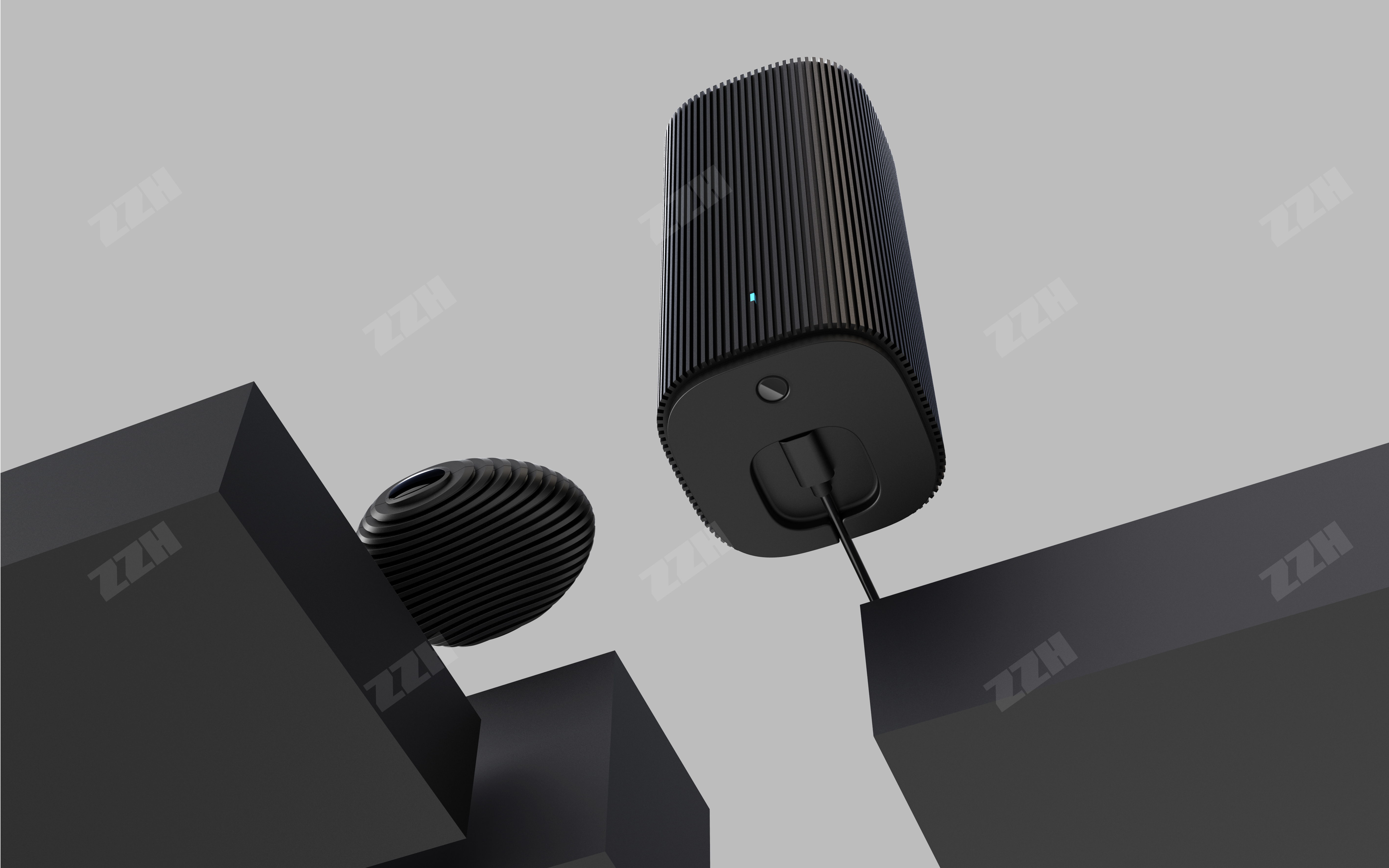 AI speaker，Bluetooth Speaker ，Architectural design language，