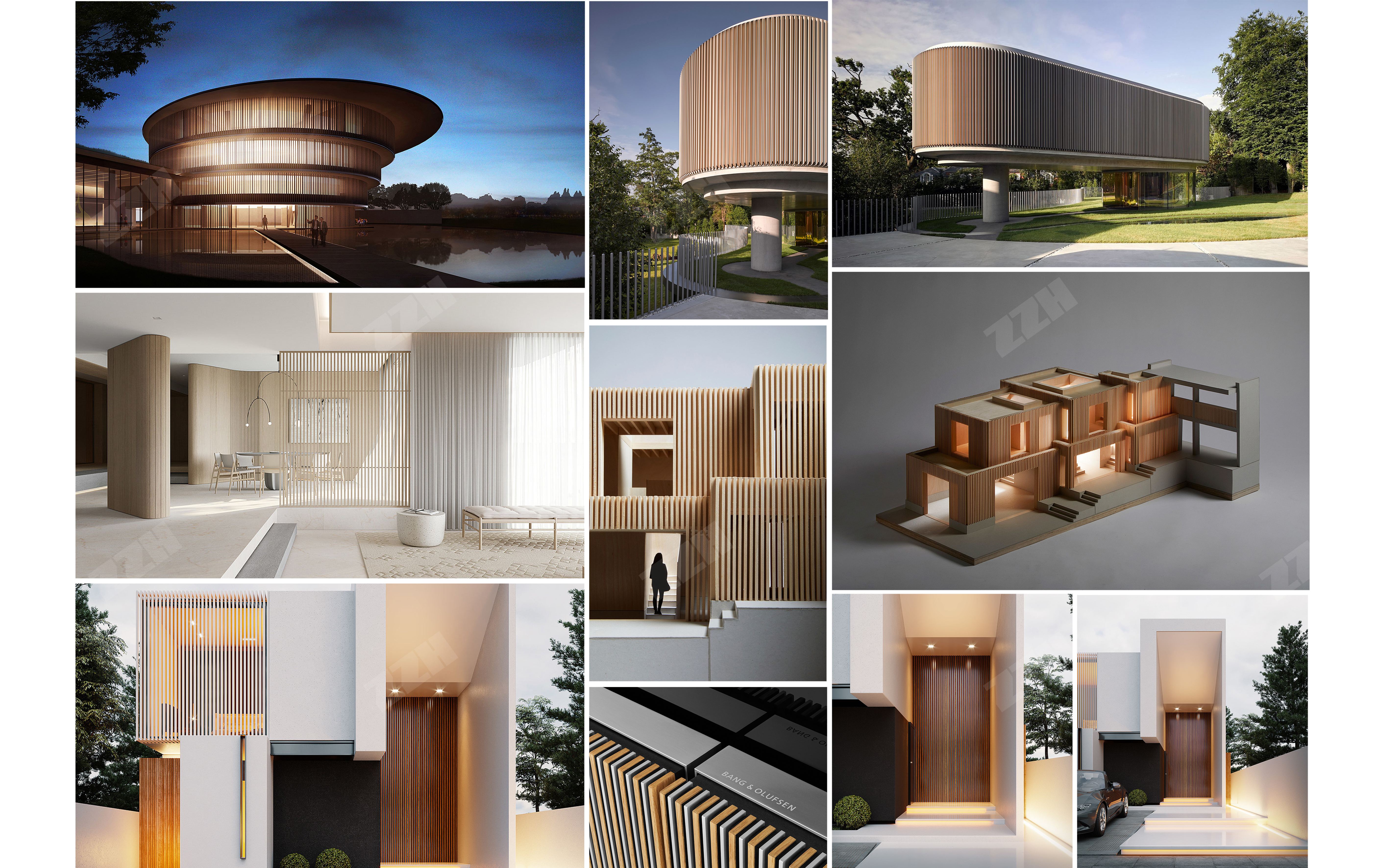 AI speaker，Bluetooth Speaker ，Architectural design language，