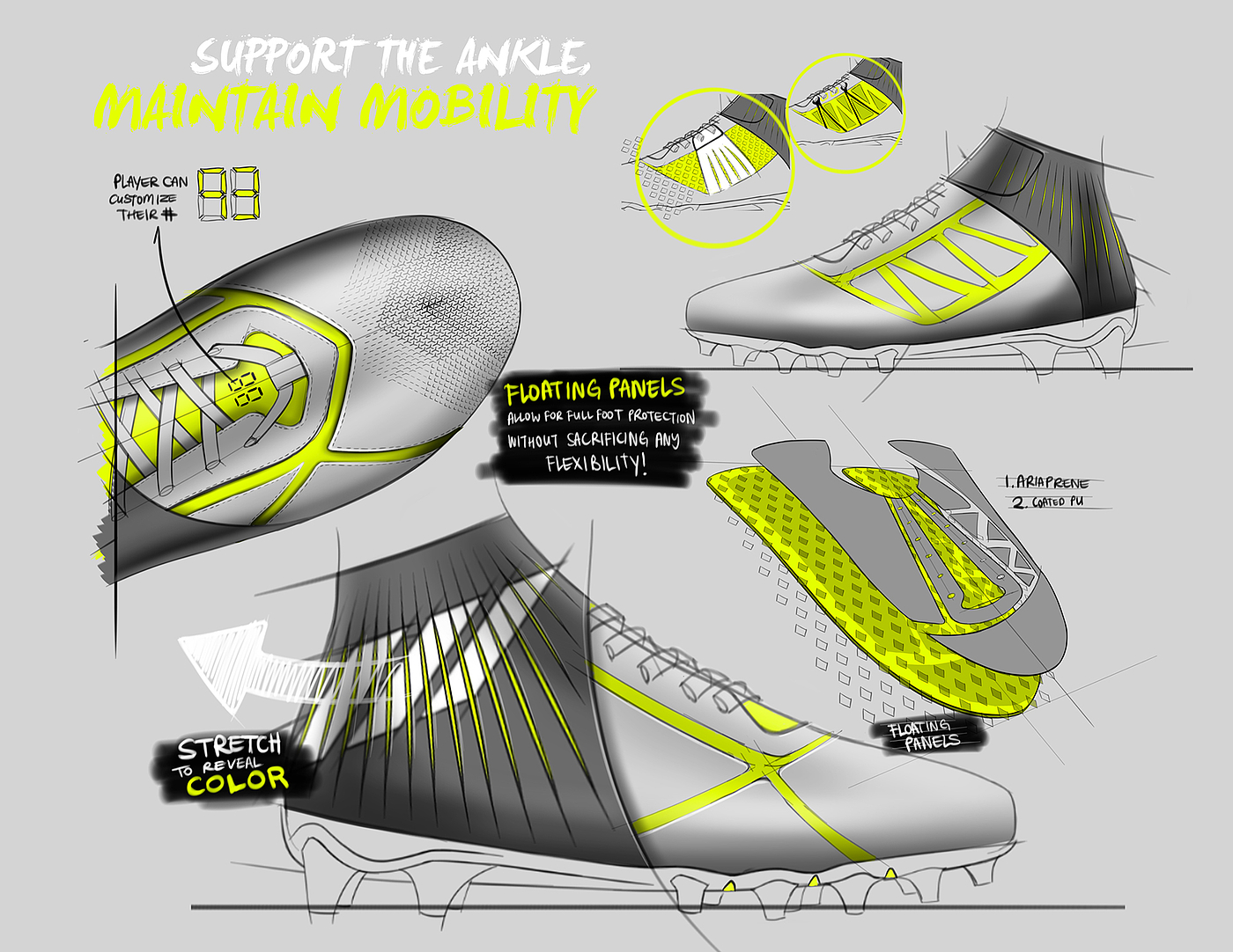 brand，American football，Adidas，Soccer shoes，