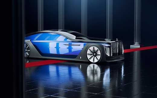 Hand drawn，Rolls-Royce，automobile，
