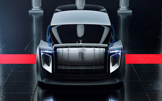 Hand drawn，Rolls-Royce，automobile，