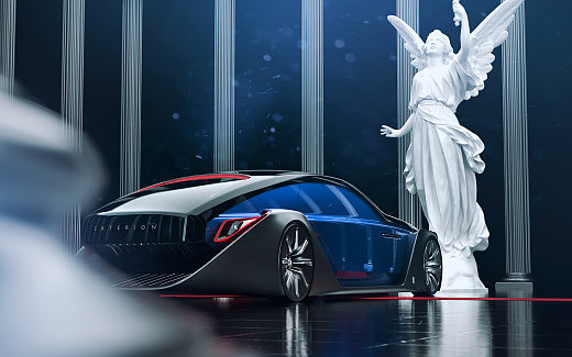 Hand drawn，Rolls-Royce，automobile，