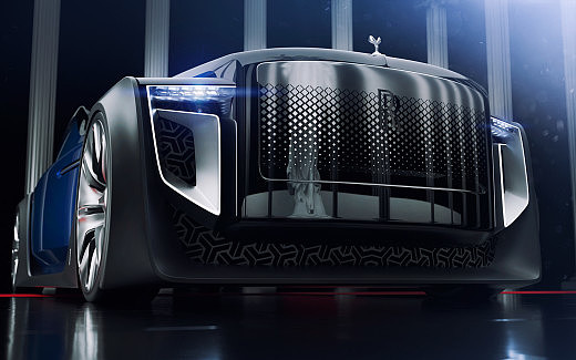 Hand drawn，Rolls-Royce，automobile，