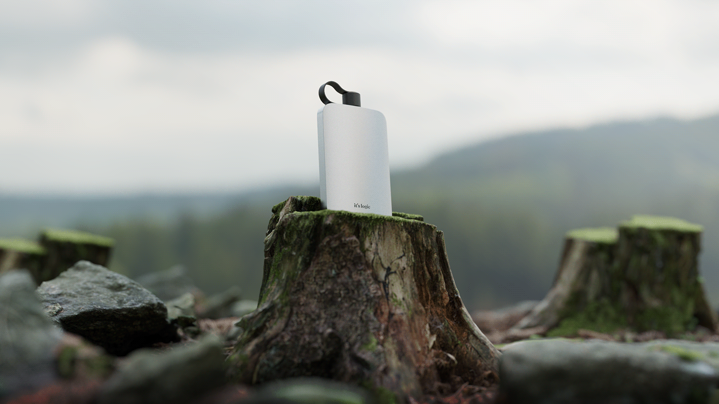 IT'S LOGIC，Aluminum water bottle，Green design，