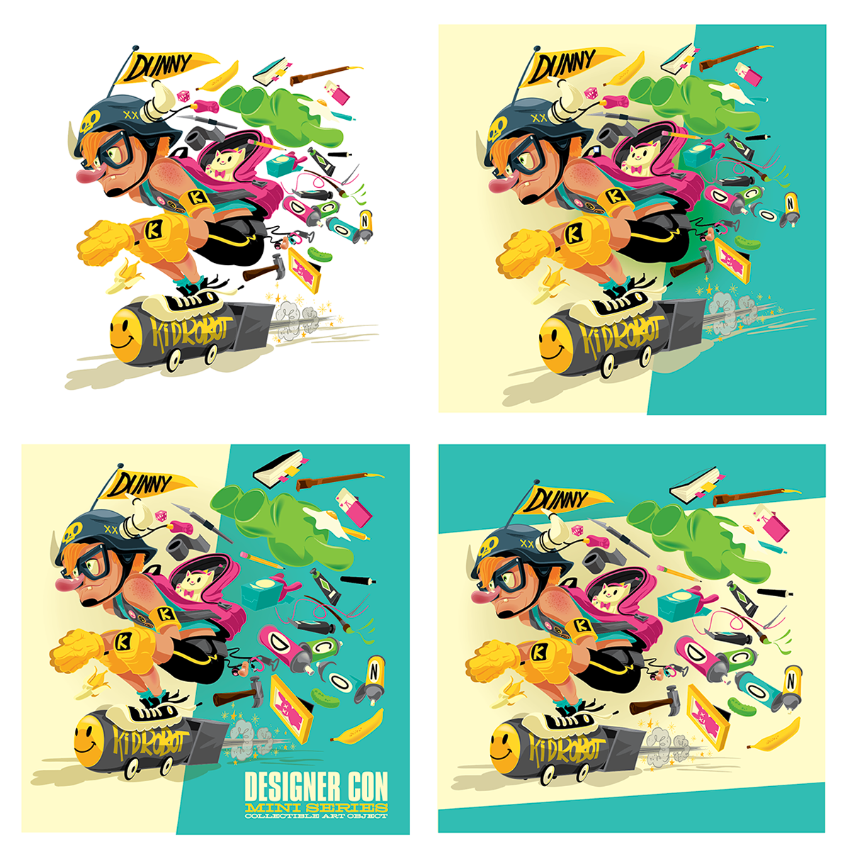 Kid robot，Toy design，Blind box，