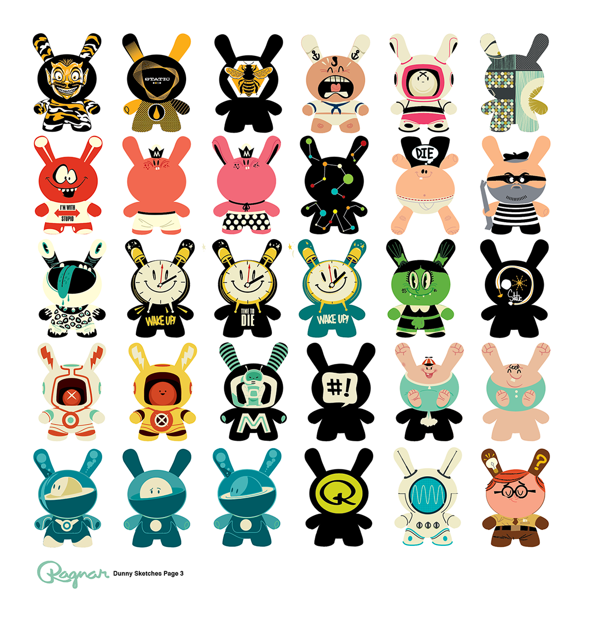 Kid robot，Toy design，Blind box，