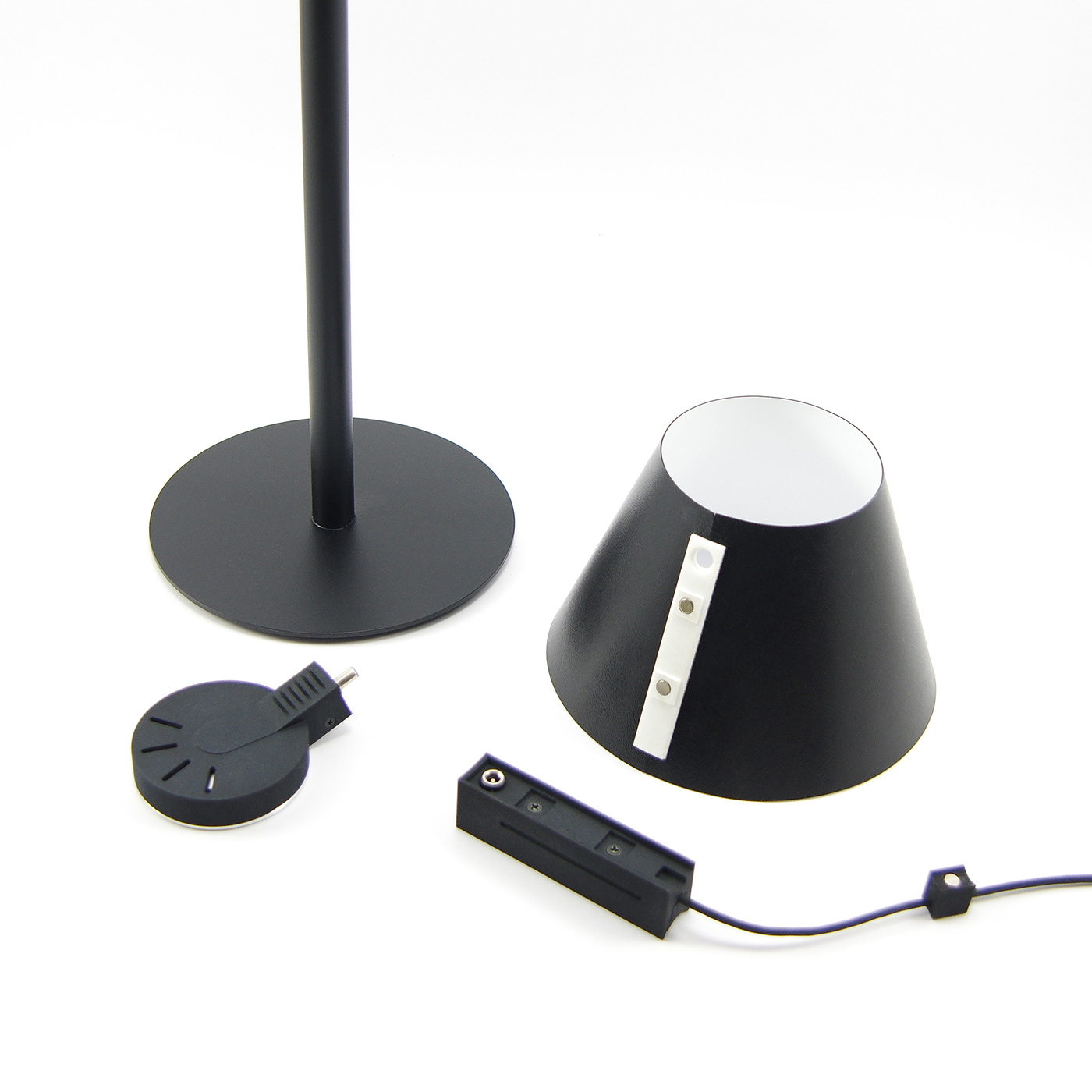 Mag lamp，Desk lamp，black，