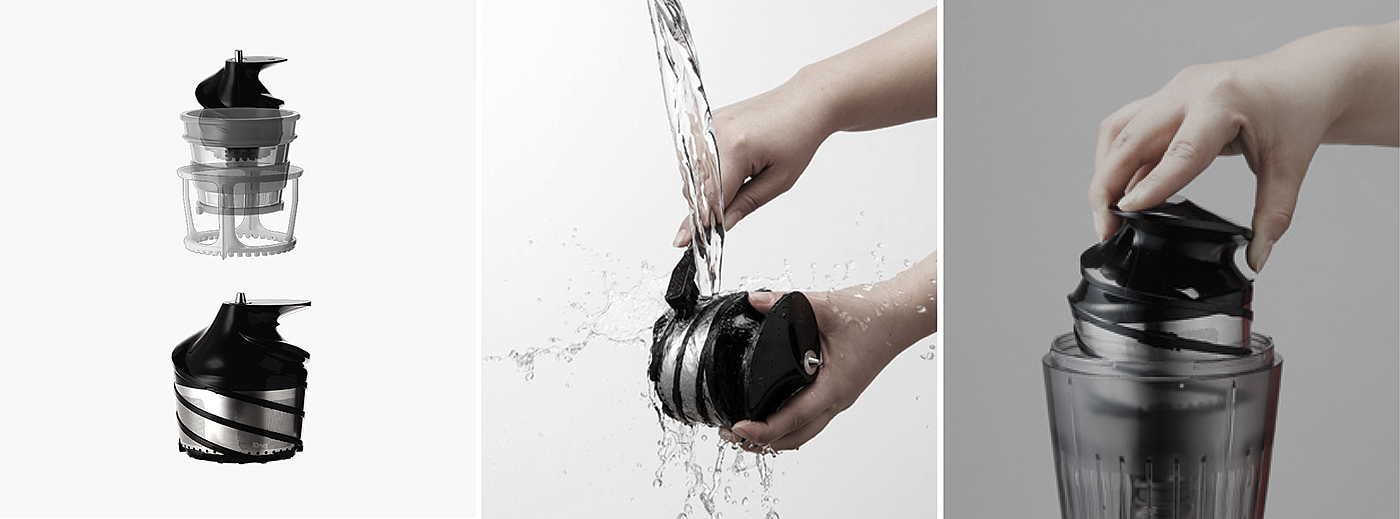 Juicer，Award，Household appliances，Kitchen supplies，2013 red dot award，2013IDEA，2014if Award，2013Gmark，