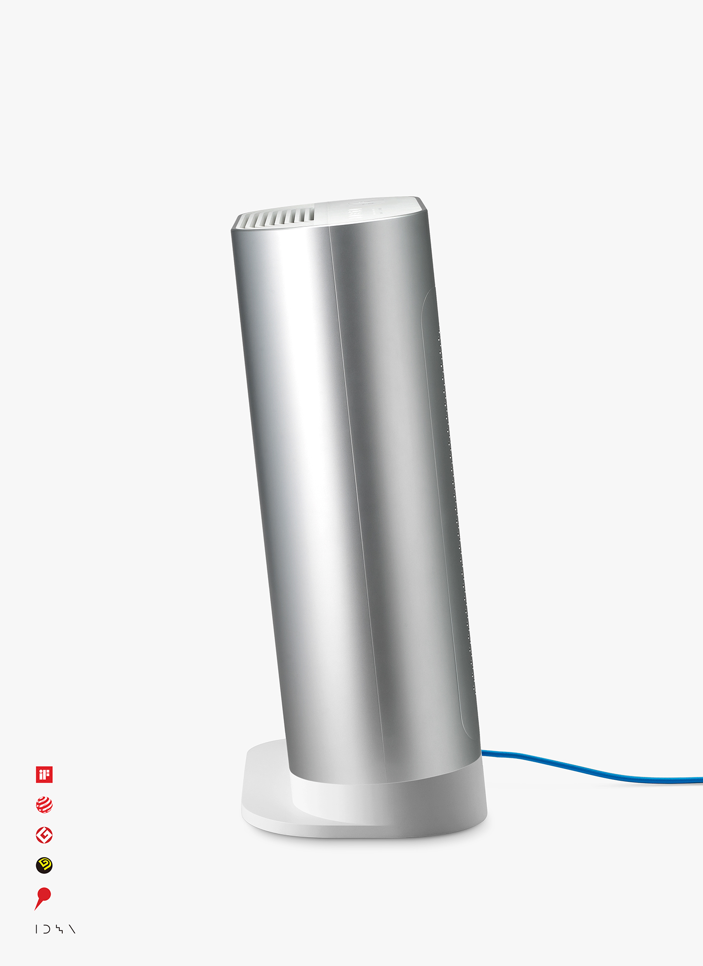 Home appliance design，air cleaner，tilt，originality，Award，if，red dot，