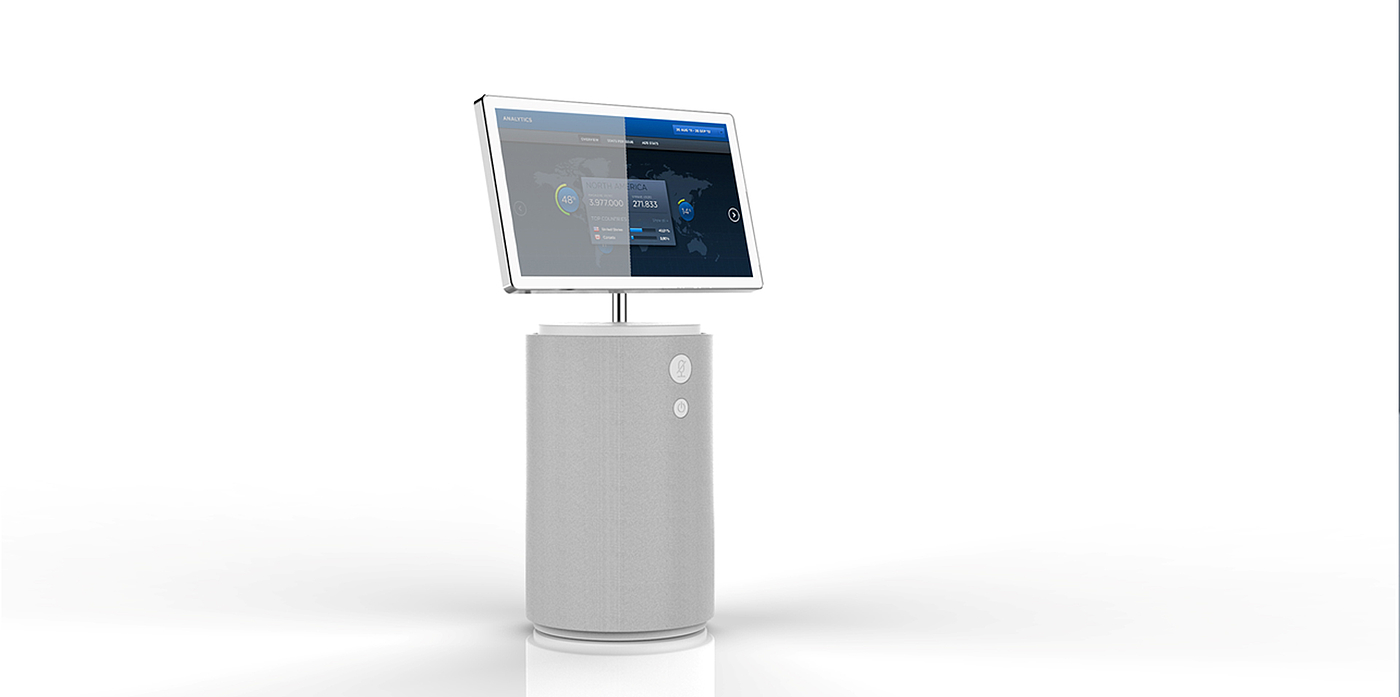 AI intelligent speaker，
