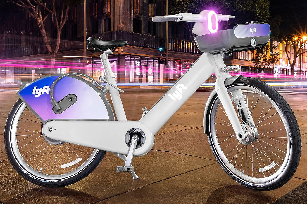 Lyft，eBIKE，电动自行车，交通工具，