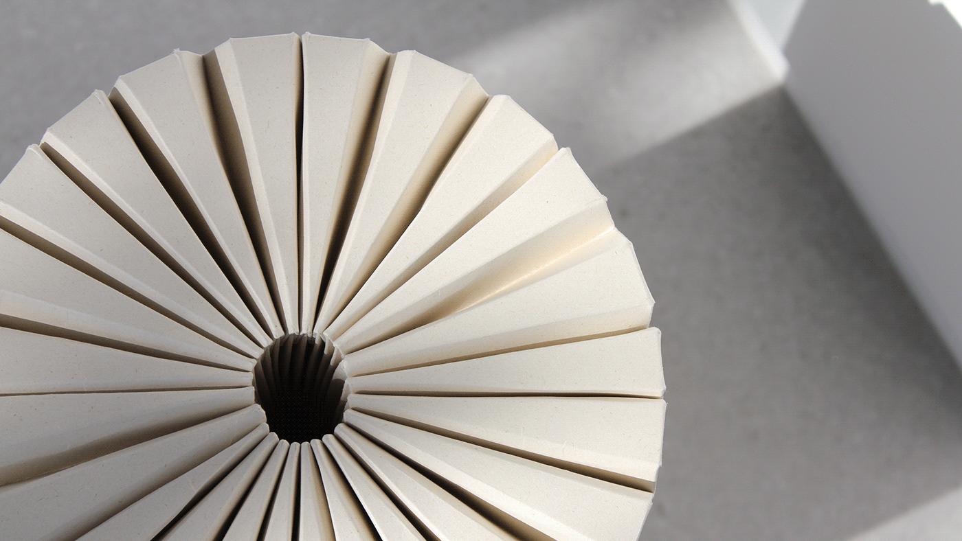 stool，Origami Technology，furniture，originality，Revolve Stool，