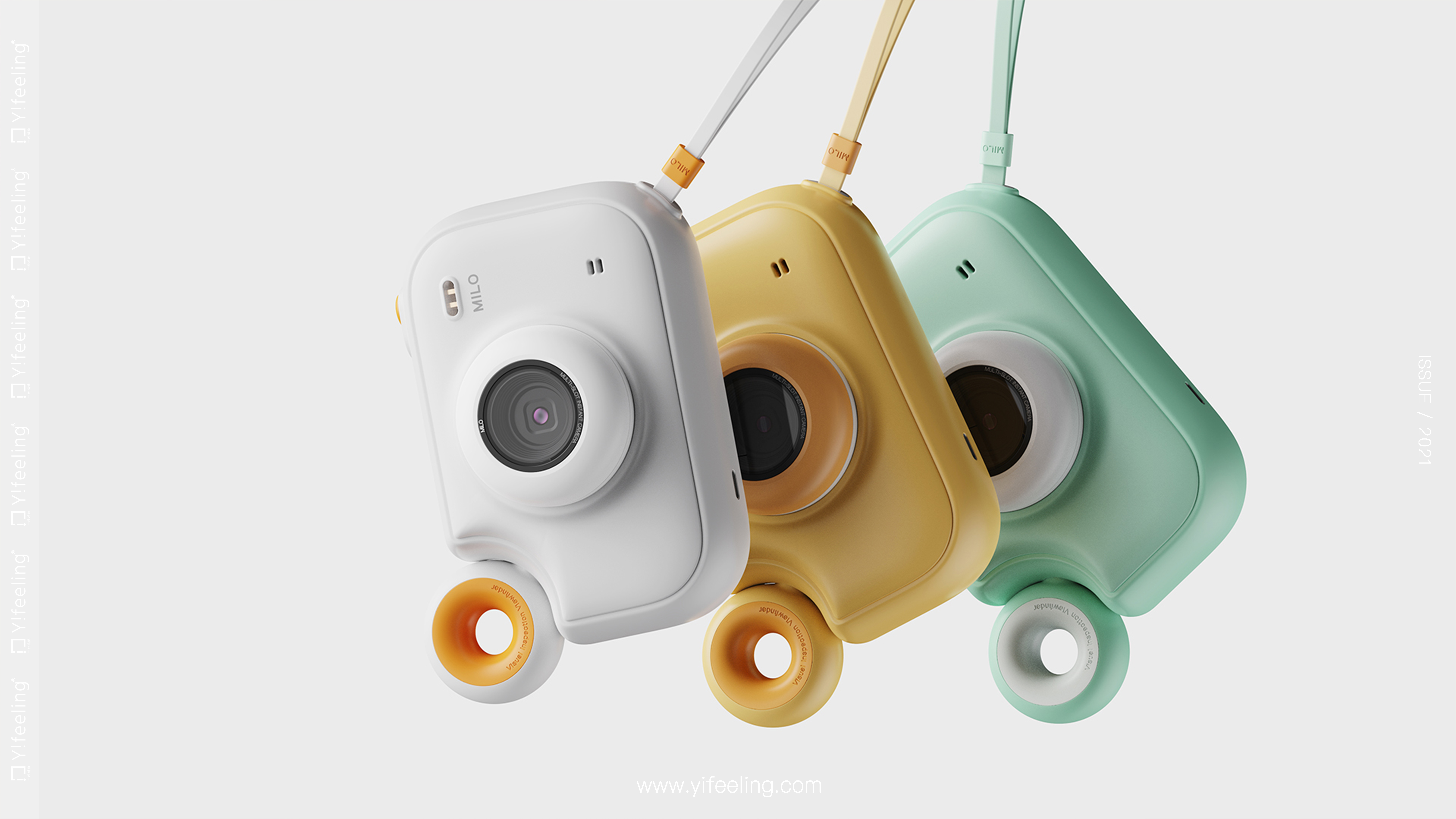 product design，industrial design，sample reels，Keyshot rendering，Postgraduate entrance examination retest，Children's camera，