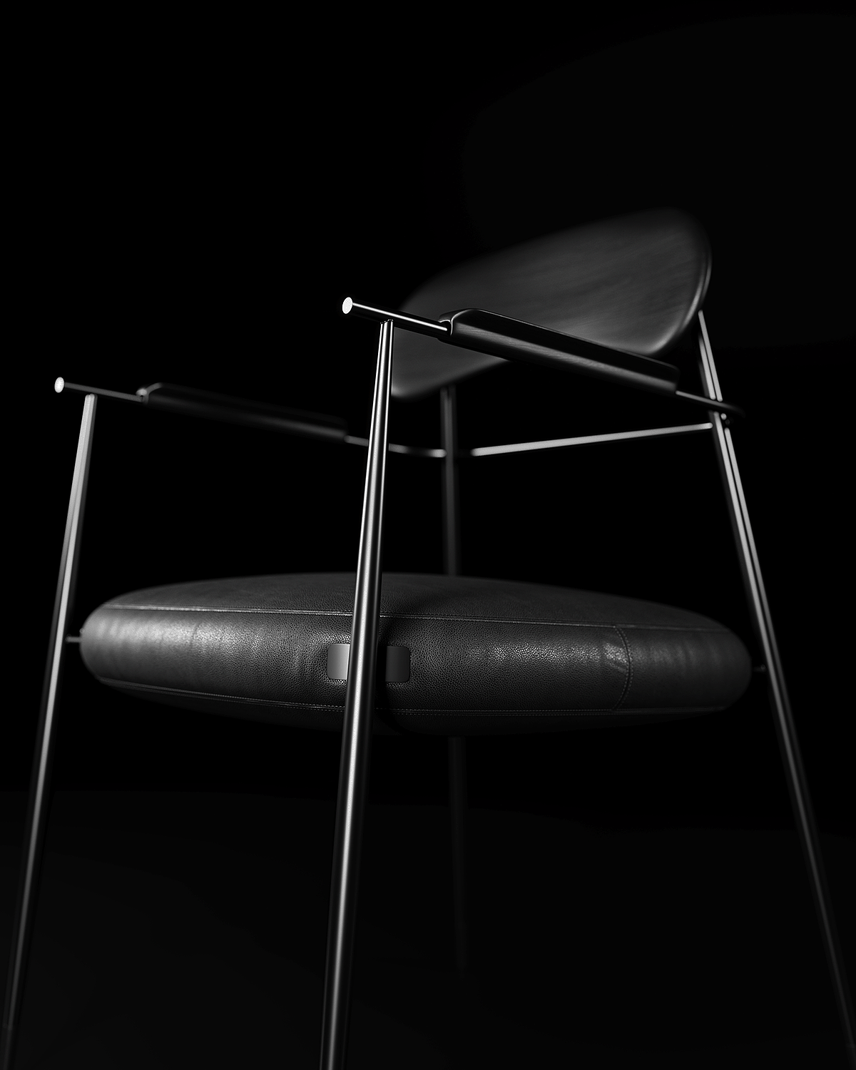 black，NEEDLE CHAIR，chair，
