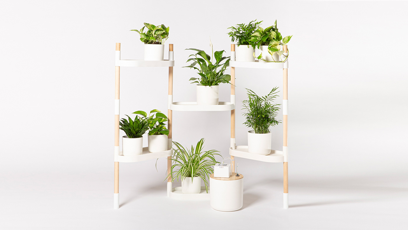 Citysens，Modular planter，white，