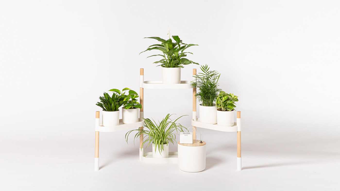 Citysens，Modular planter，white，