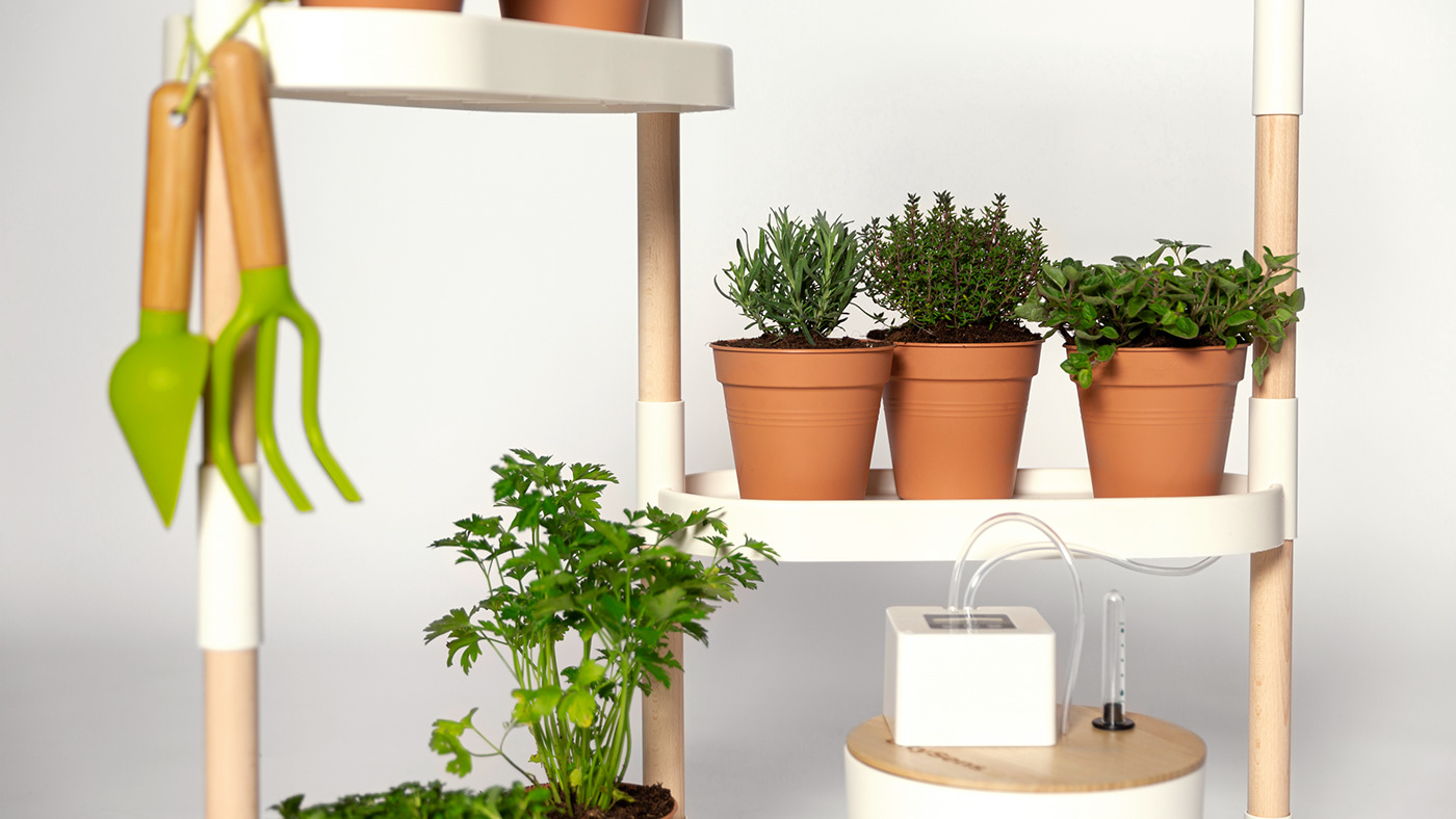 Citysens，Modular planter，white，