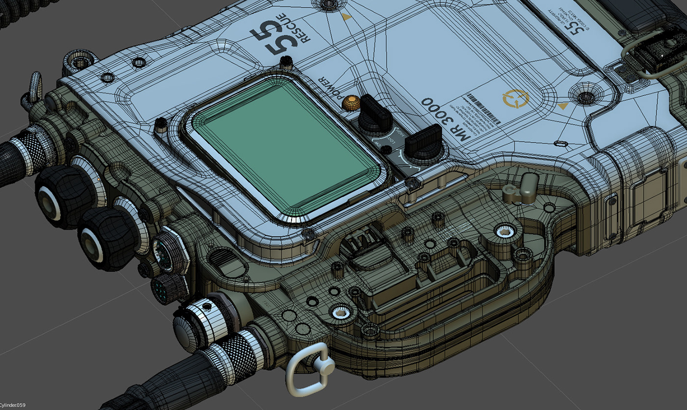 MR. 3000 Dual，Military radio machine，MR. 3000 Dual，3dmax，Military radio machine，3dmax，