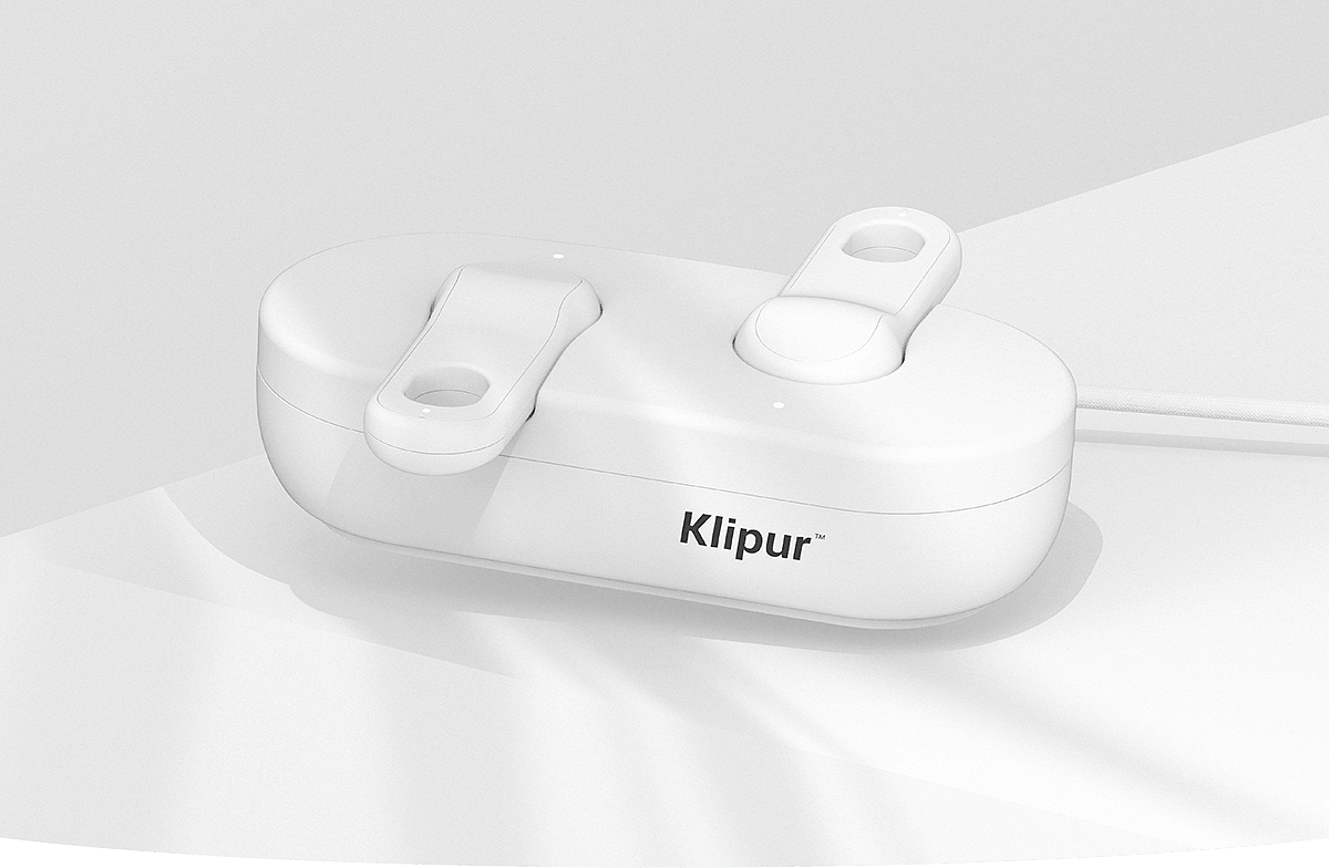 Klipur，耳机设计，白色，